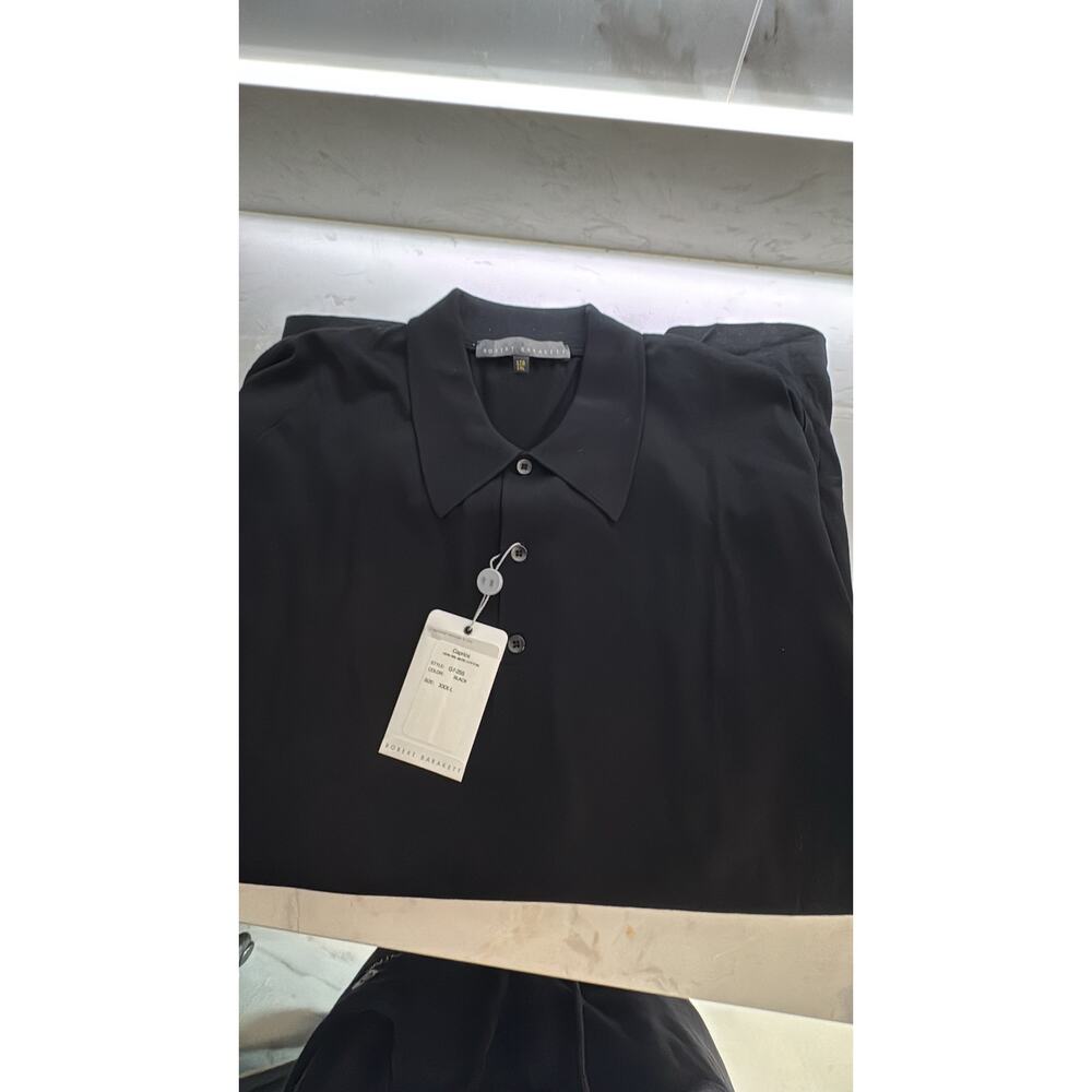 Robert Barakett Black Dress Shirt